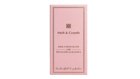 Kunafa Pistachio Milk Chocolate Bar 200g