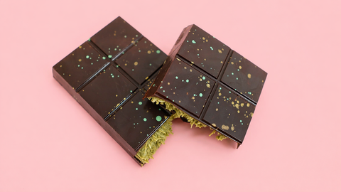 Kunafa Pistachio Dark Chocolate Bar 200g