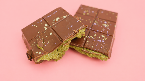 Kunafa Pistachio Milk Chocolate Bar 200g